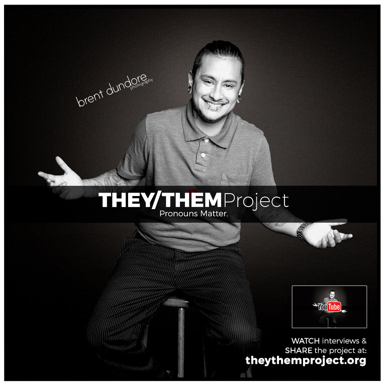 Damion - They/Them Project - Hannah - Brent Dundore Photography